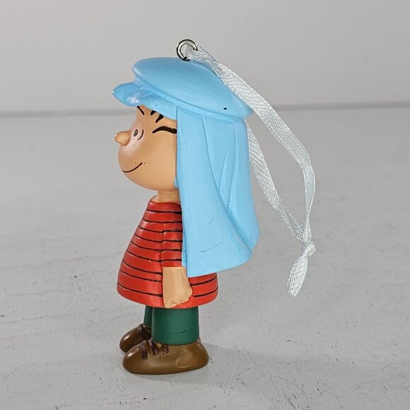 2014 Hallmark Peanuts Christmas Nativity Linus Ornament Shepherd - Picture 2 of 7